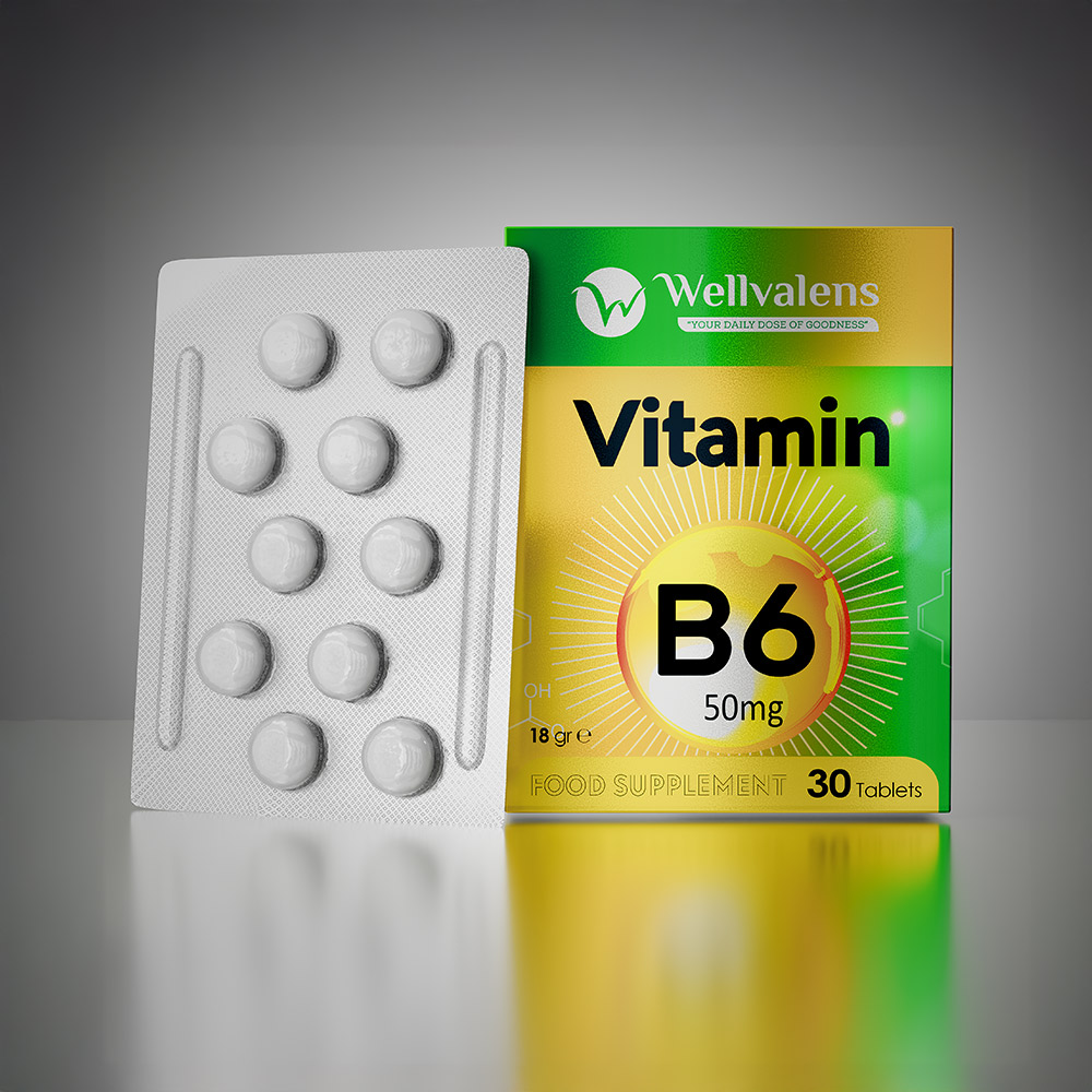 wellvalens-food-supplement-vitamin-b6-50mg-30-tablet-vitamin-mineral-adult-and-children-vitamin