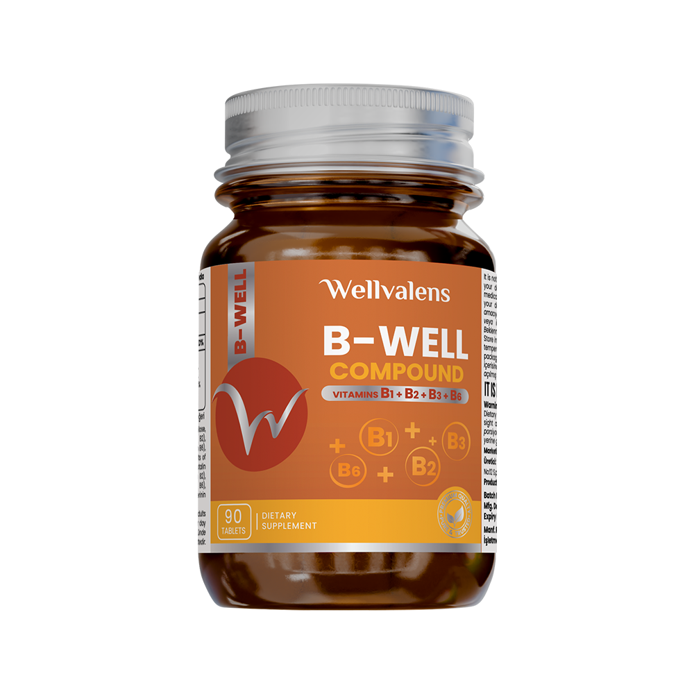 wellvalens-b-well-compound-vitamin-b1-b2-b3-b6-90-tablets
